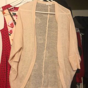 Soft pink cardigan